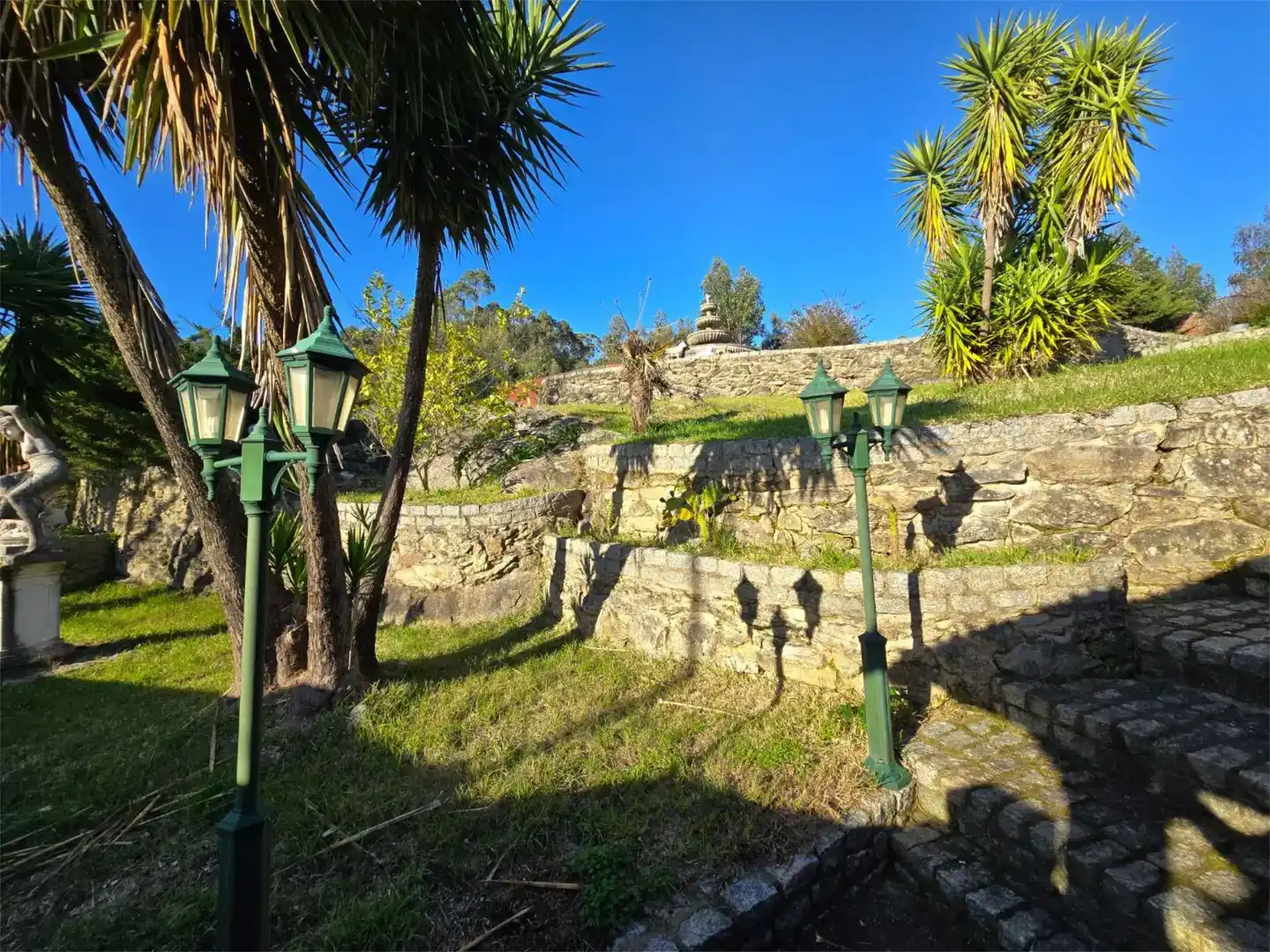 Jardí de Casa o xalet en venda en Poio amb Balcó