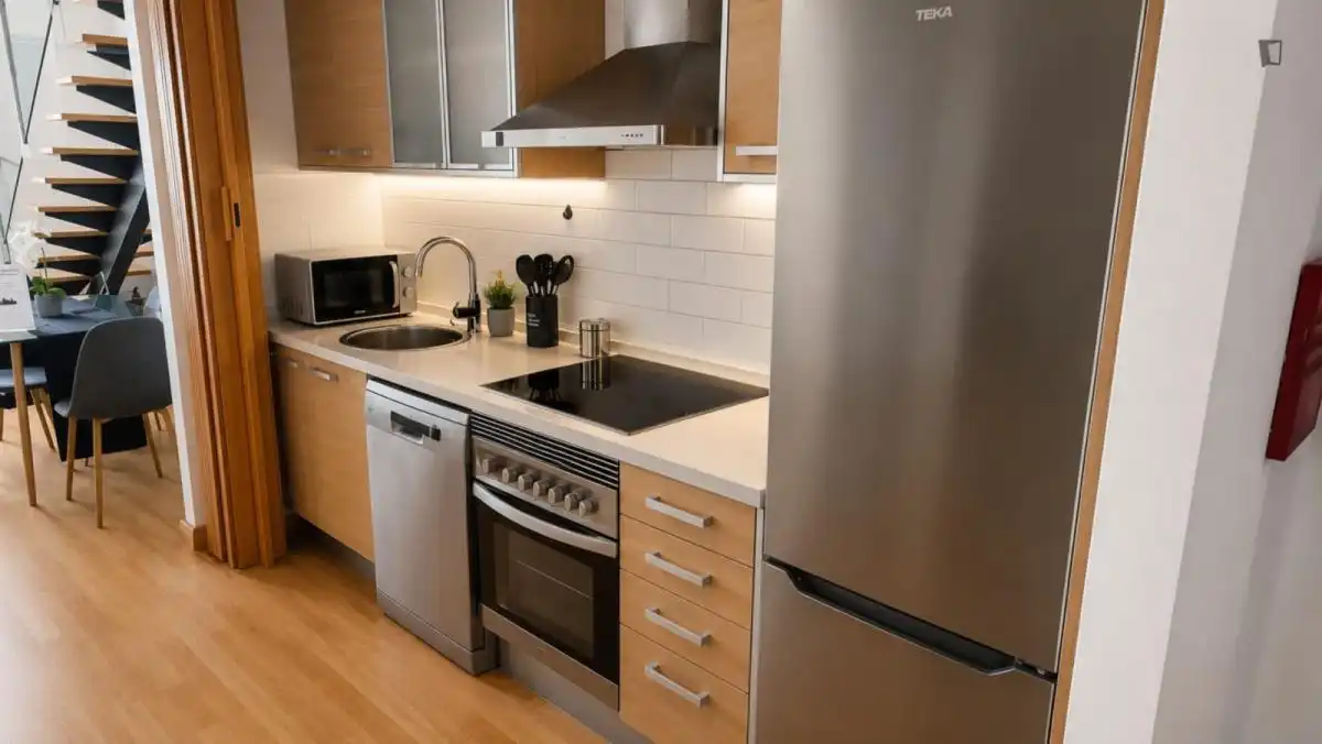 Kitchen of Apartments for rent in El Castell