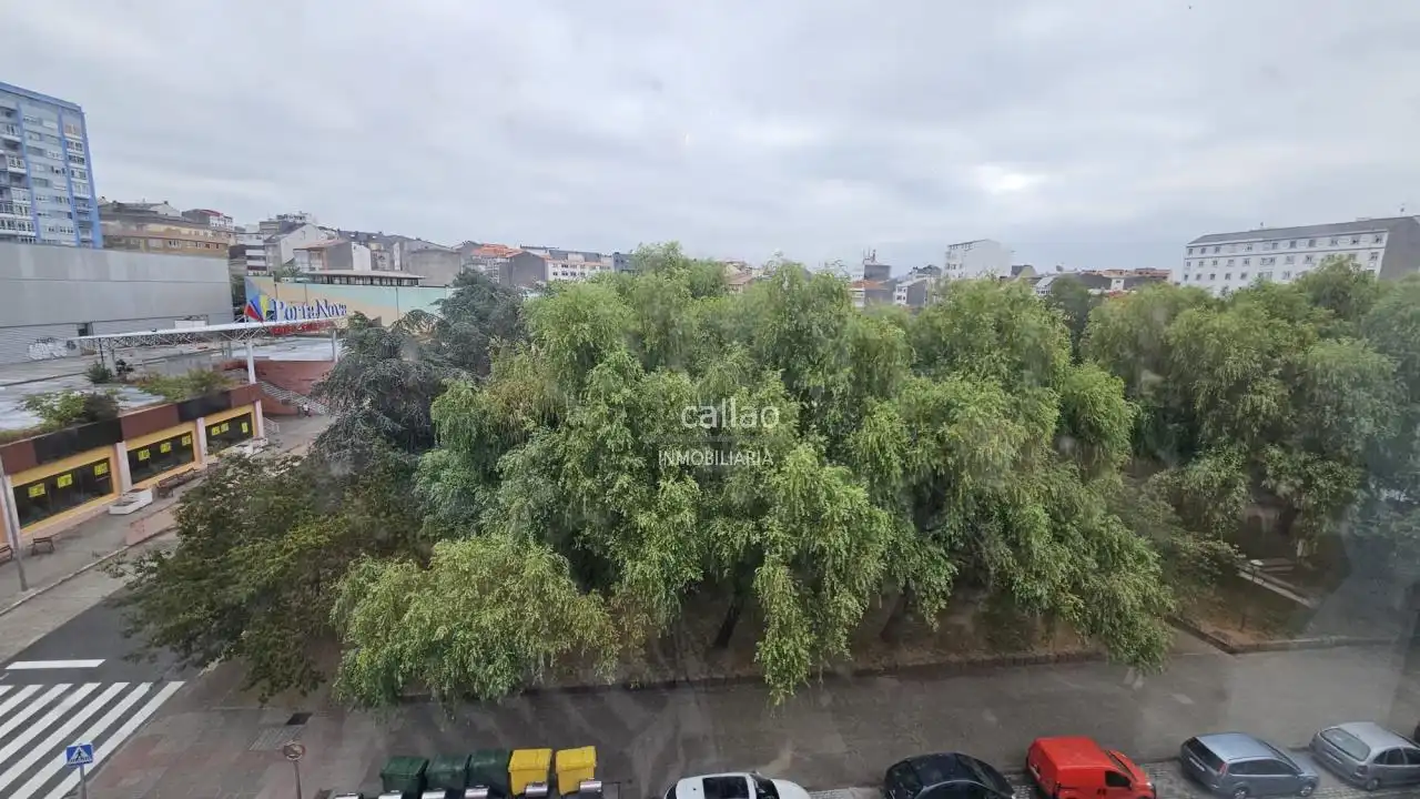 Parking of Flat for rent in Ferrol  with Heating and Furnished