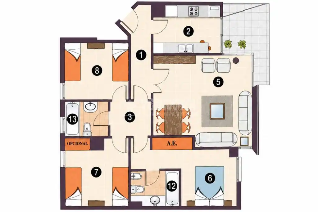 Flat with terrace for sale in Sant Andreu, imagen 21