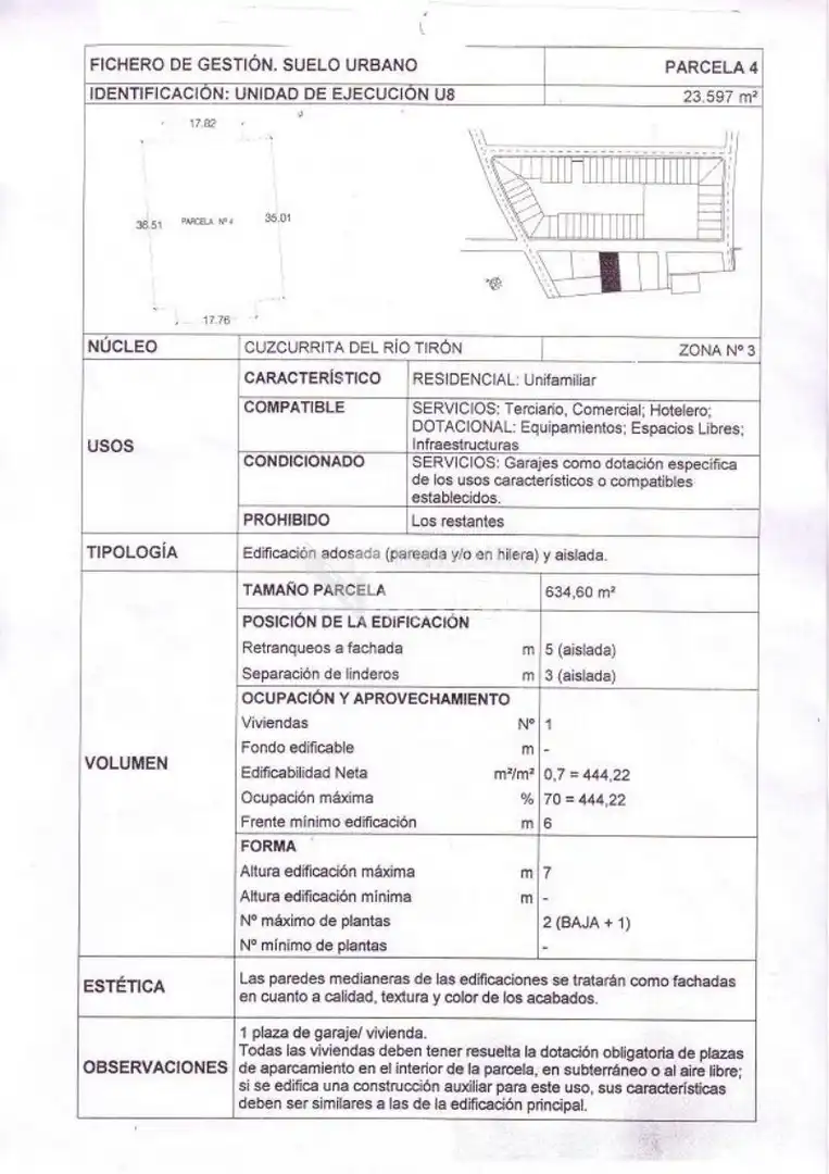 Terreny residencial en venda a Calle Tironcillo, imagen 3