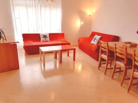Sala de estar de Piso de alquiler en Val do Dubra con Calefacción, Amueblado y Horno