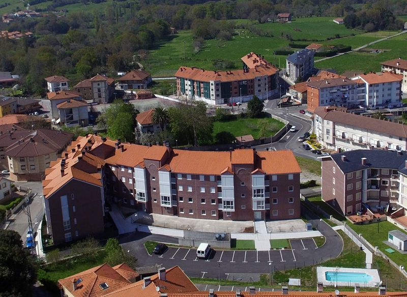 Exterior view of Flat for sale in Voto  with Heating, Terrace and Storage room