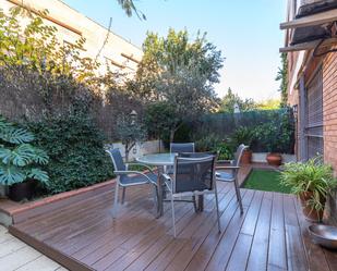 Terrassa de Casa adosada en venda en Sant Cugat del Vallès amb Aire condicionat, Calefacció i Terrassa