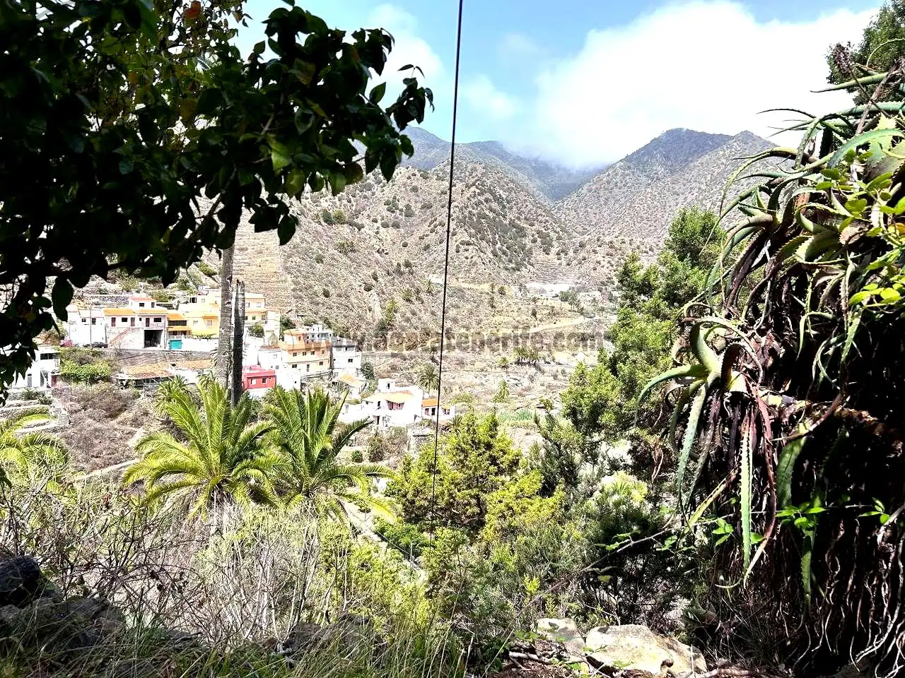 Vista exterior de Finca rústica en venta en Vallehermoso con Aire acondicionado, Calefacción y Jardín privado