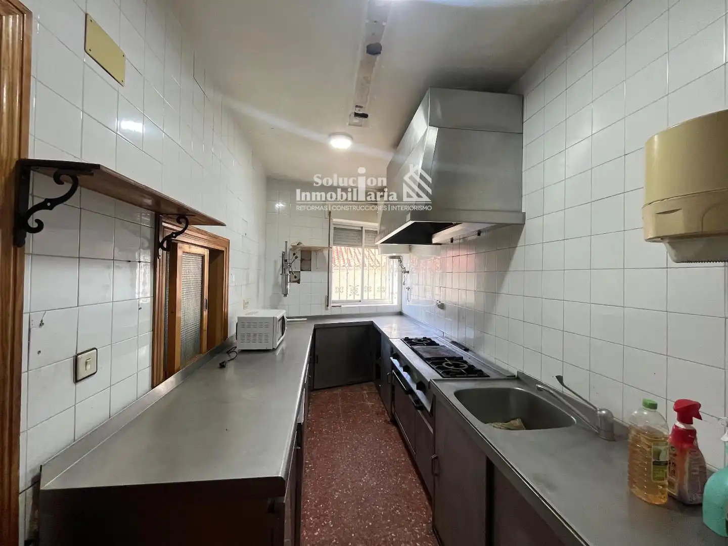 Kitchen of Flat for sale in Cantalapiedra  with Heating, Storage room and Furnished
