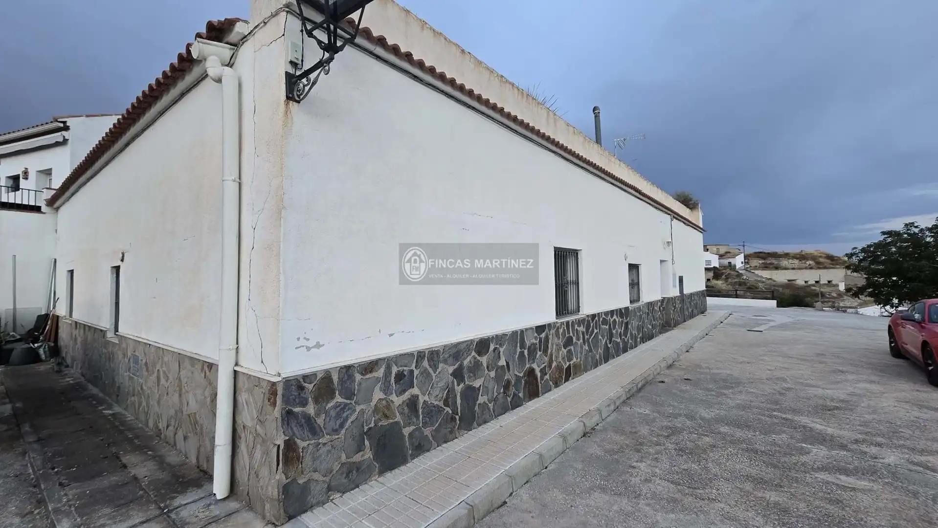 Vista exterior de Casa o chalet en venta en Castilléjar con Trastero y Amueblado