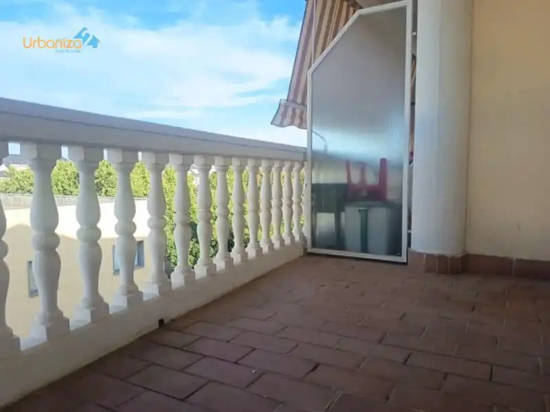 Terrassa de Apartament de lloguer en Badajoz amb Aire condicionat, Calefacció i Jardí privat