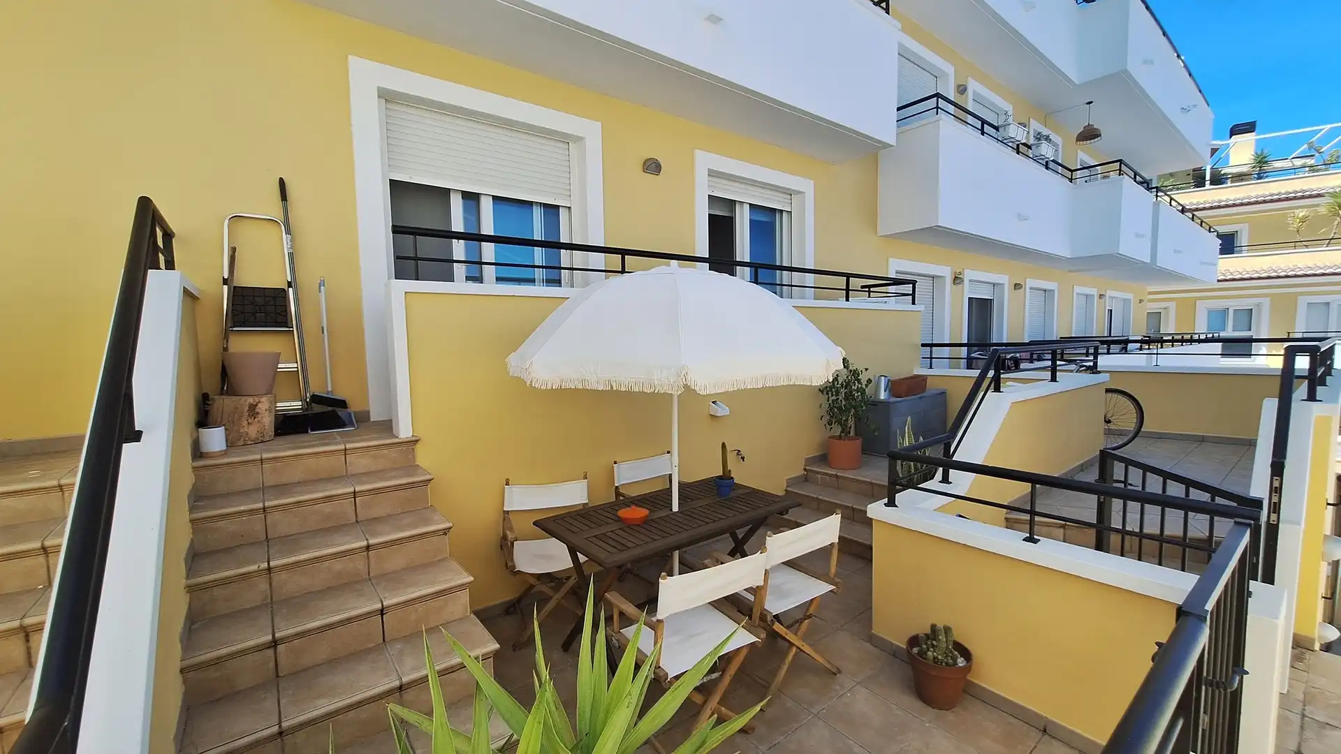 Terrace of Flat for sale in Jávea / Xàbia  with Air Conditioner, Terrace and Swimming Pool