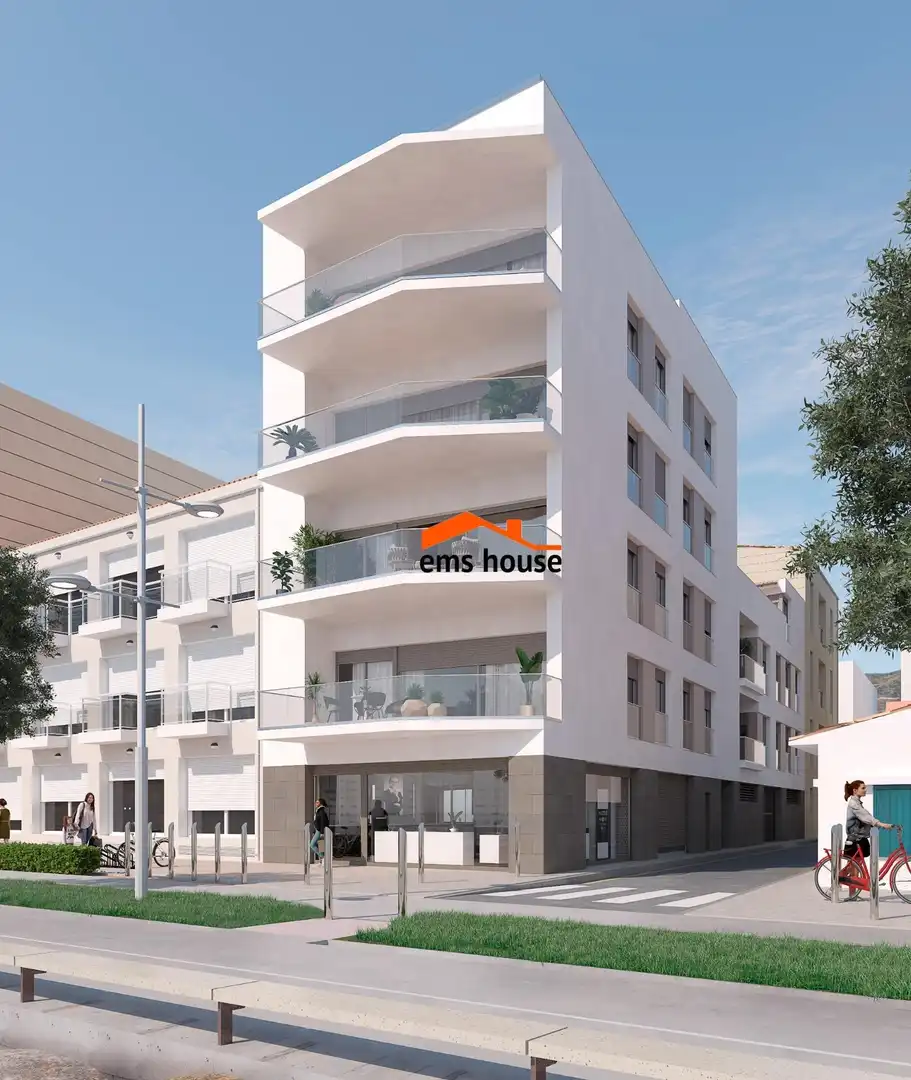 Vista exterior de Apartamento en venta en Calonge i Sant Antoni con Aire acondicionado, Jardín privado y Terraza