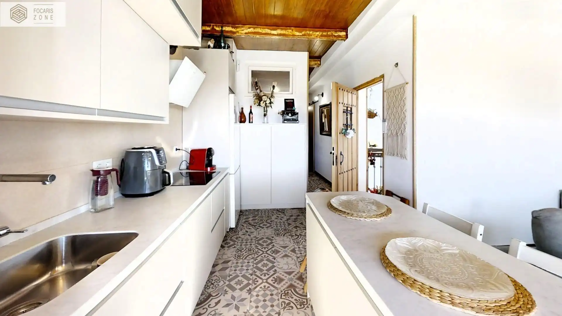 Cocina de Dúplex en venta en Málaga con Aire acondicionado, Calefacción y Trastero