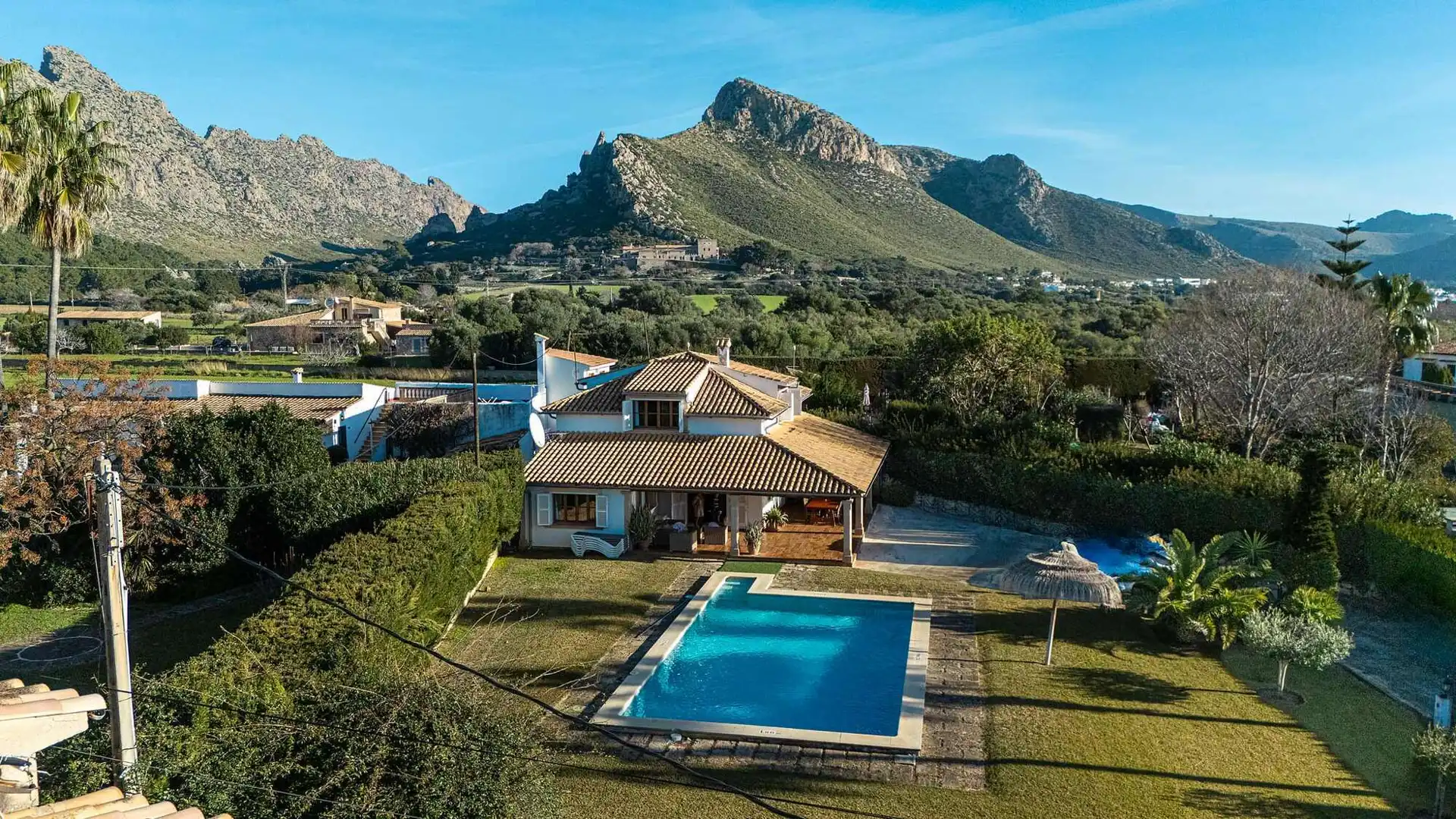 Vista exterior de Casa o chalet en venta en Pollença con Aire acondicionado, Calefacción y Terraza