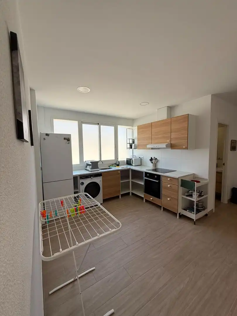 Kitchen of Flat for sale in Murcia  with Air Conditioner, Private garden and Furnished