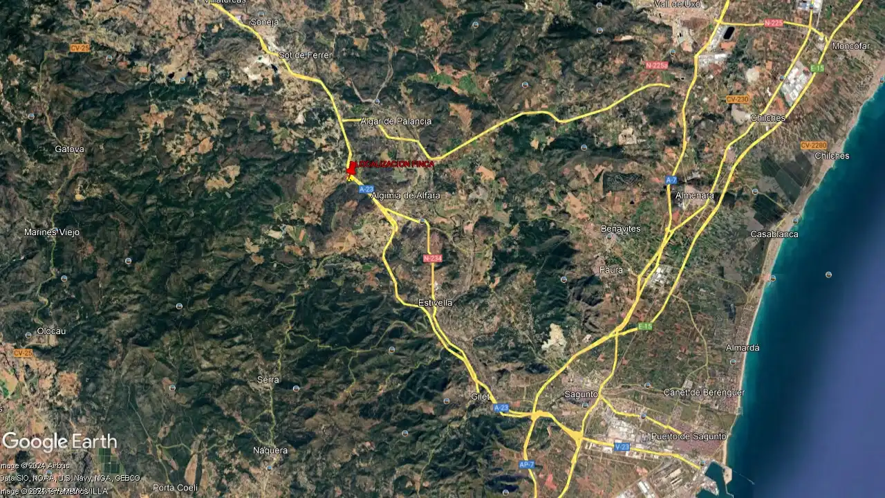 Exterior view of Land for sale in Algímia de Alfara
