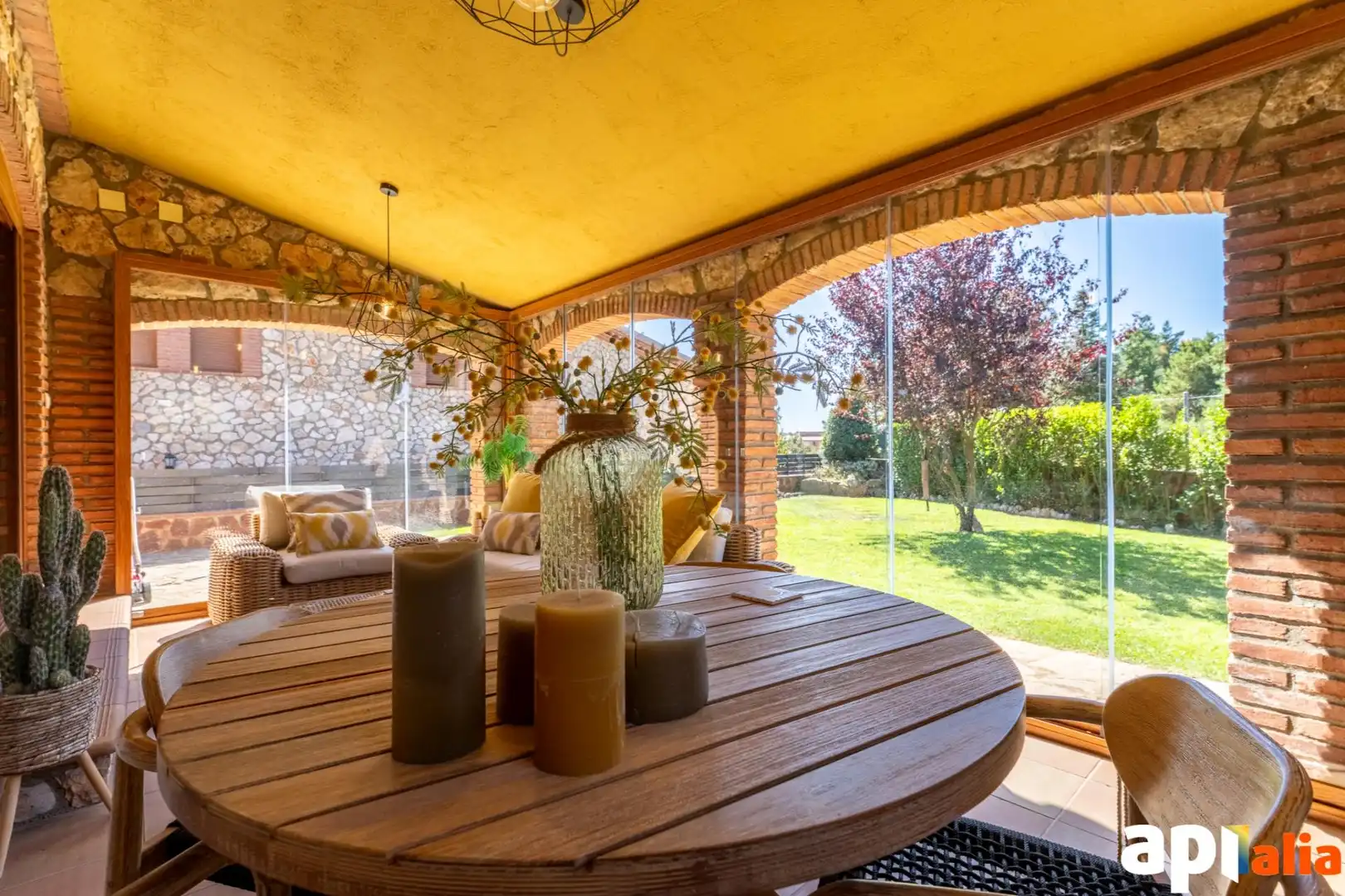 Terraza de Casa o chalet en venta en Prades con Calefacción, Jardín privado y Terraza