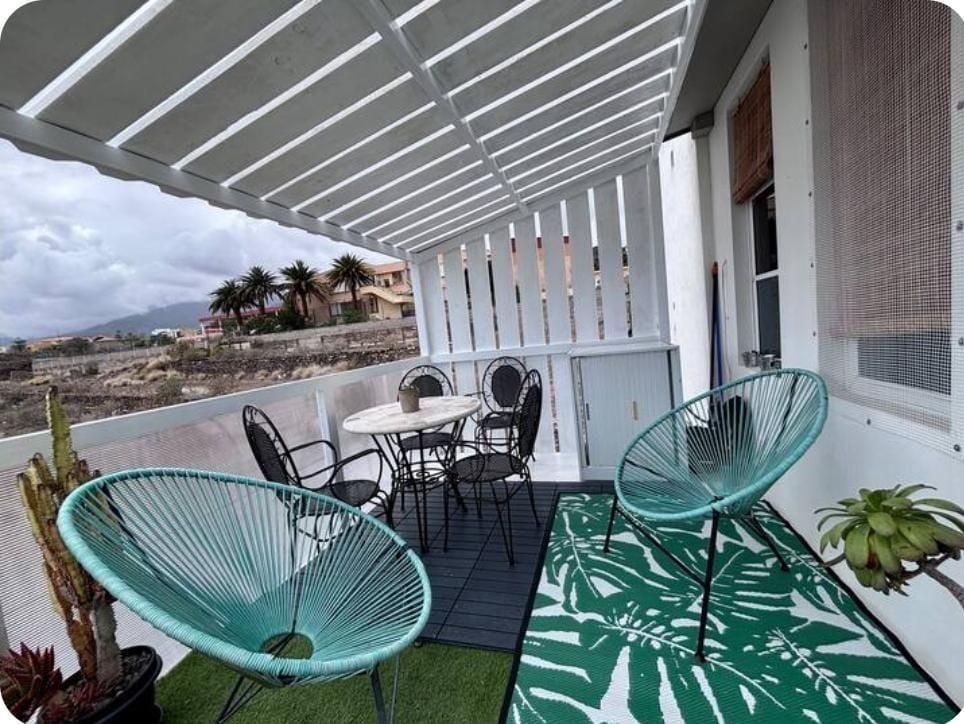 Terrace of Apartment for rent in El Rosario  with Terrace and Furnished