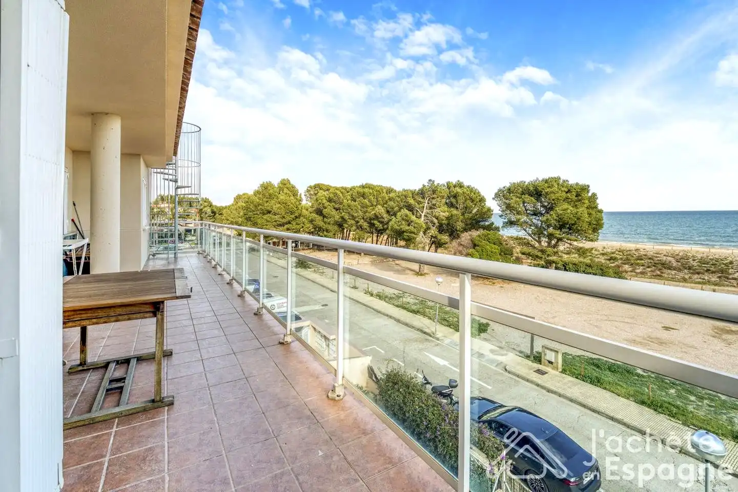 Terraza de Ático en venta en Vandellòs i l'Hospitalet de l'Infant con Aire acondicionado, Terraza y Amueblado