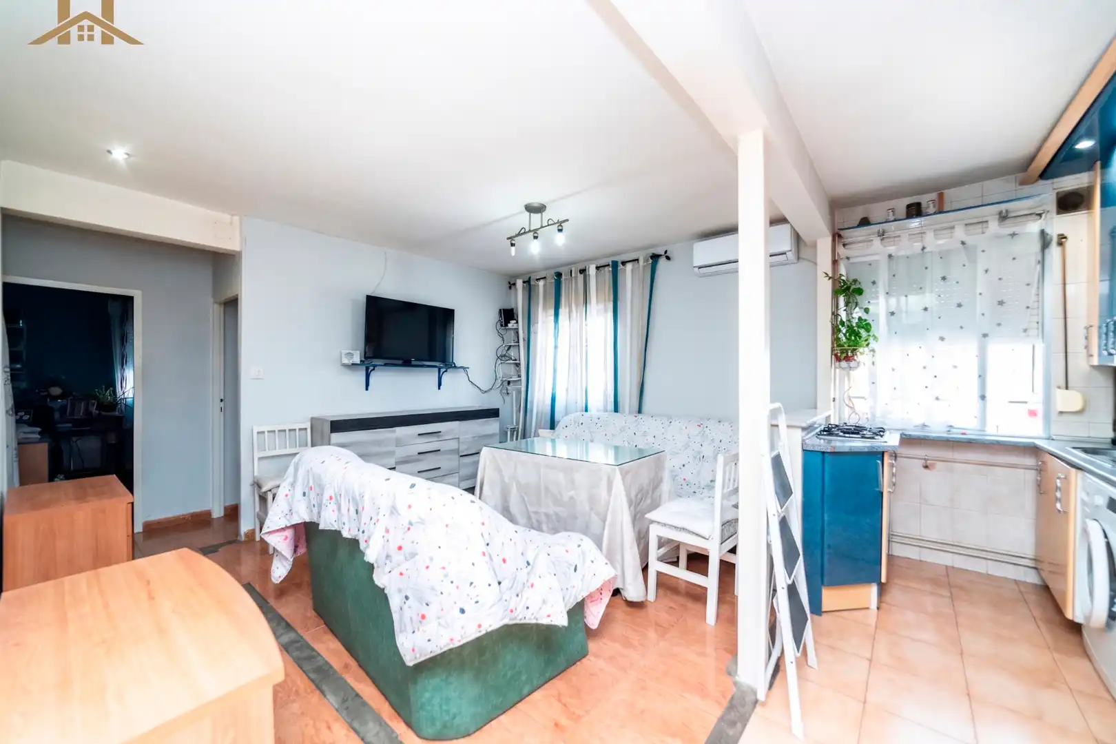 Wohnzimmer von Erdgeschoss zum Verkauf in Leganés mit Klimaanlage und Heizung