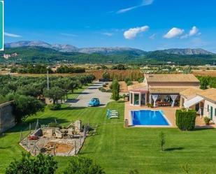 Exterior view of House or chalet for sale in Sa Pobla  with Air Conditioner, Heating and Private garden