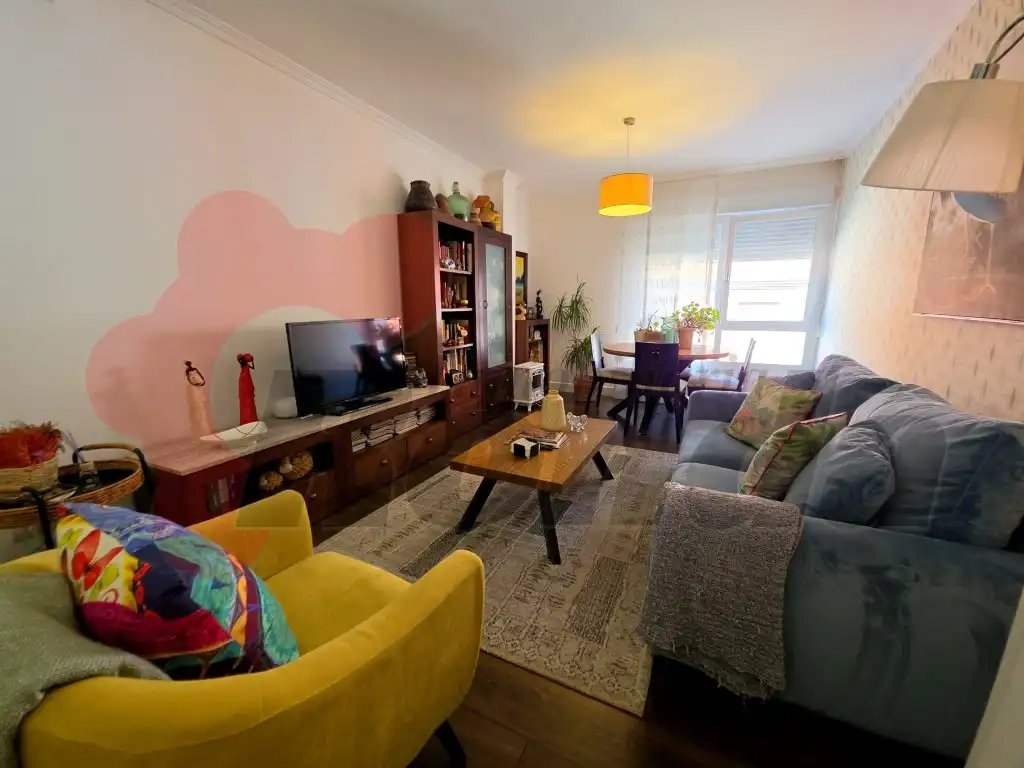 Sala de estar de Piso en venta en Lugo con Amueblado