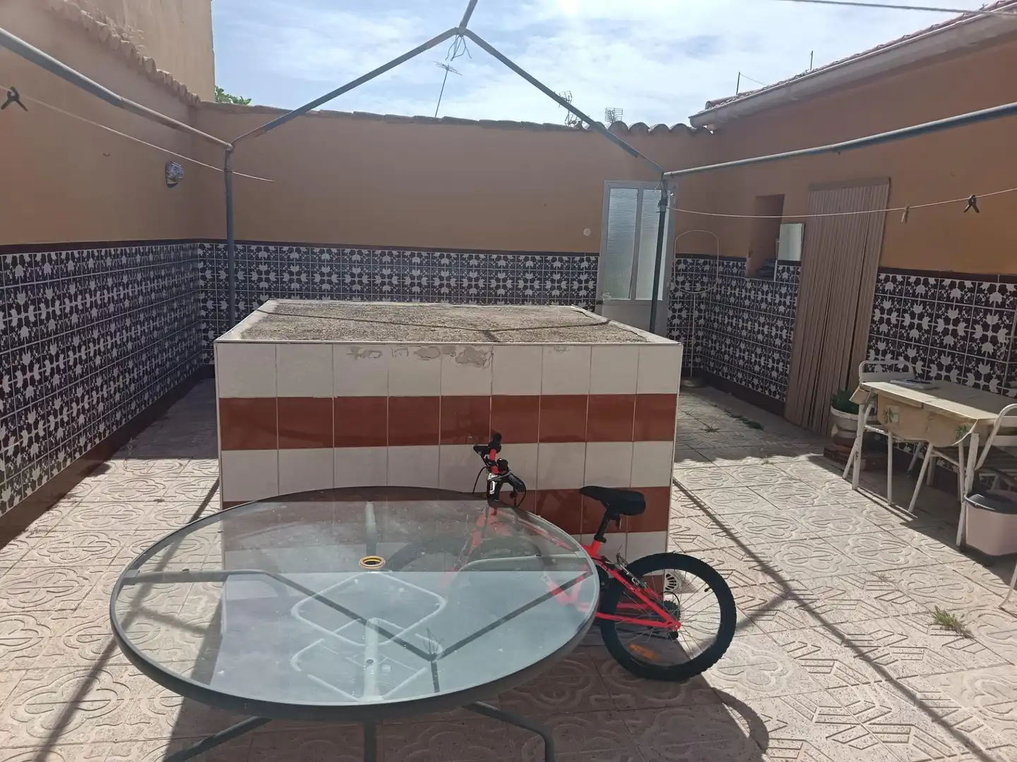 Terrassa de Casa o xalet en venda en Puertollano amb Aire condicionat, Calefacció i Moblat