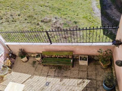 Terrace of Single-family semi-detached for sale in Covarrubias  with Heating, Private garden and Parquet flooring