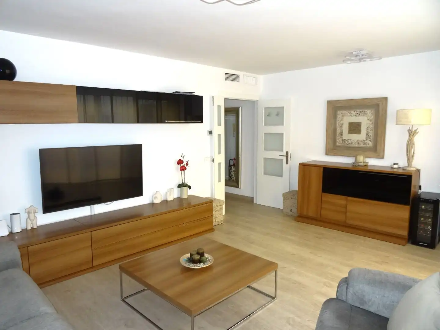 Sala de estar de Ático en venta en Centro