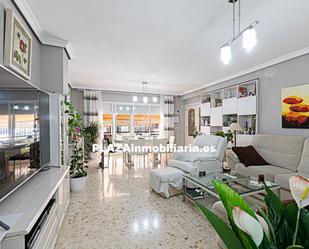 Sala d'estar de Casa o xalet en venda en Lucena amb Aire condicionat, Jardí privat i Moblat