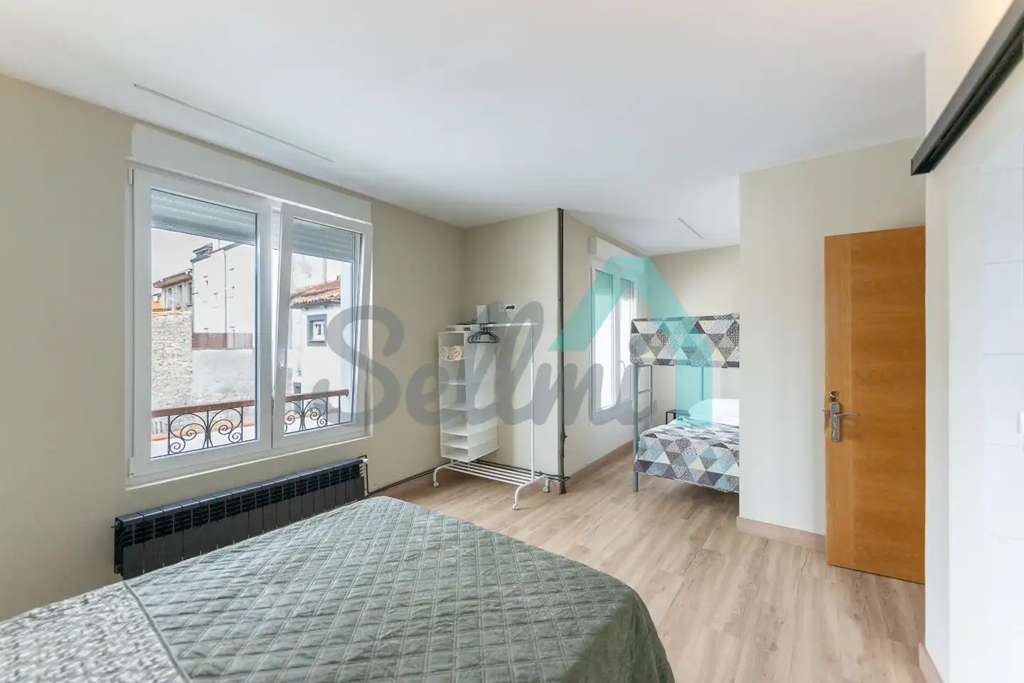 Bedroom of Houses for rent in Gijón   with Heating, Private garden and Terrace
