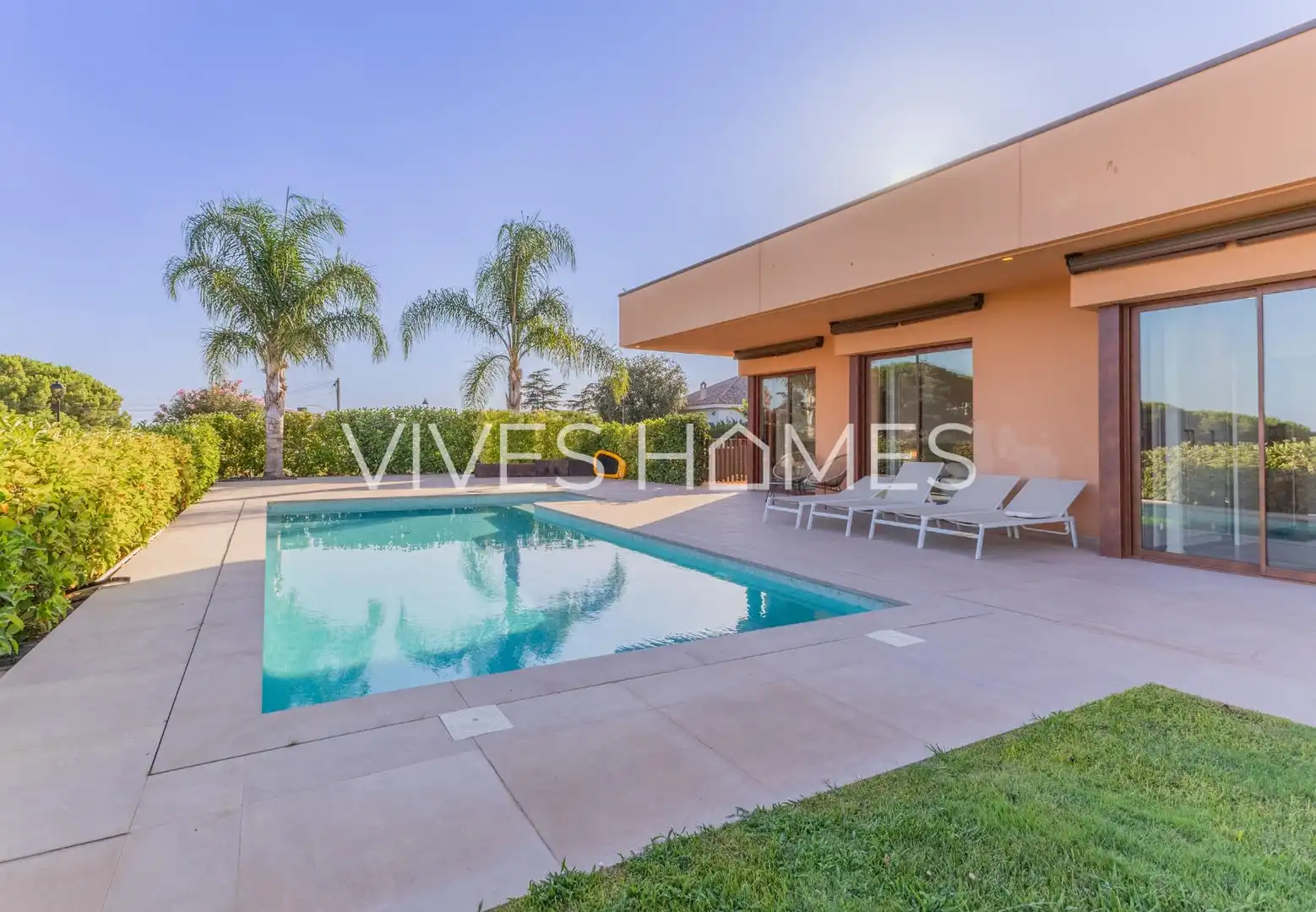 Piscina de Casa o chalet en venta en Sant Vicenç de Montalt con Aire acondicionado, Calefacción y Jardín privado
