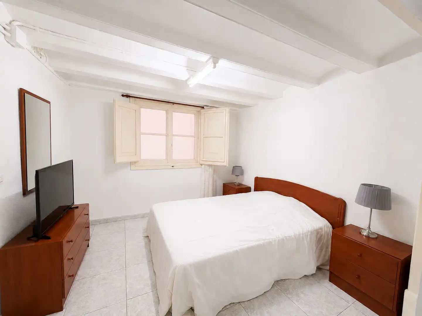 Schlafzimmer von Maisonette zum Verkauf in Barcelona mit Möbliert