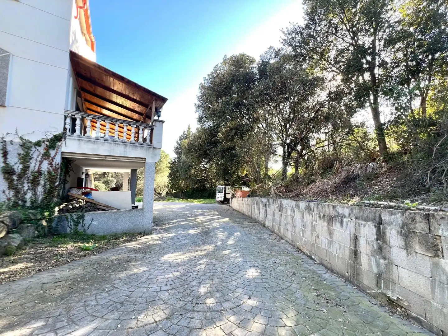 Vista exterior de Casa o xalet en venda en Sant Celoni amb Aire condicionat, Calefacció i Jardí privat