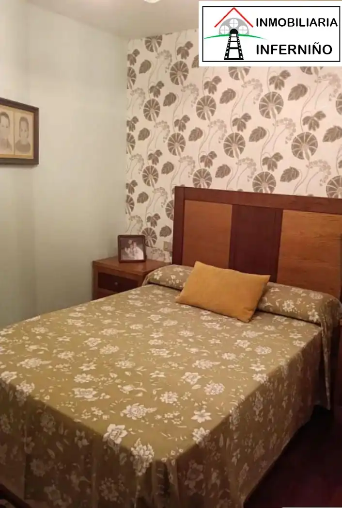 Bedroom of Flat for sale in As Pontes de García Rodríguez   with Heating and Storage room