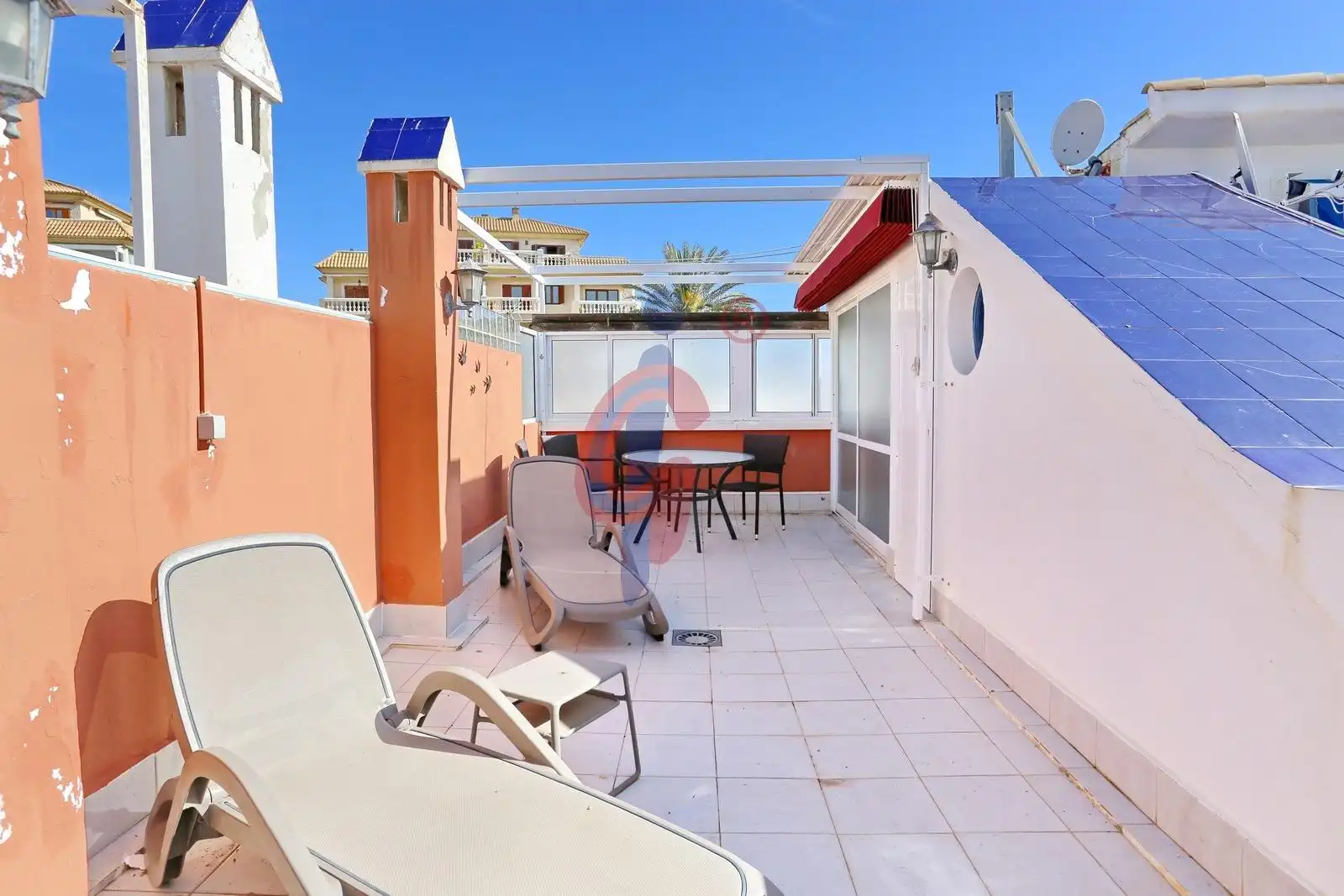 Terrace of Detached homes for sale in Guardamar del Segura  with Air Conditioner, Heating and Terrace