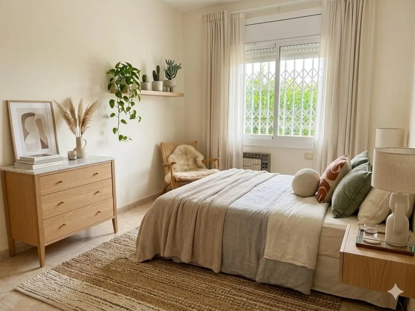Schlafzimmer von Einfamilien-Reihenhaus zum Verkauf in El Vendrell mit Terrasse und Balkon