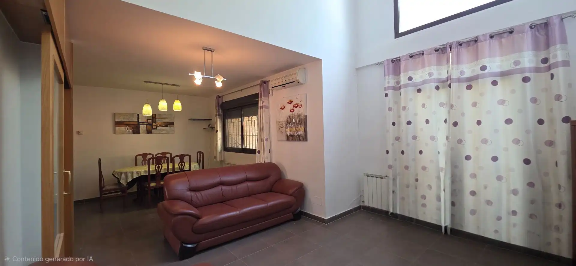 Wohnzimmer von Haus oder Chalet zum Verkauf in Ugena mit Klimaanlage, Heizung und Privatgarten