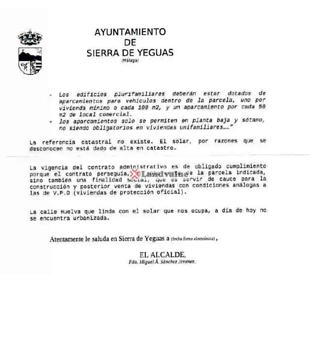 Jardín de Residencial en venta en Sierra de Yeguas