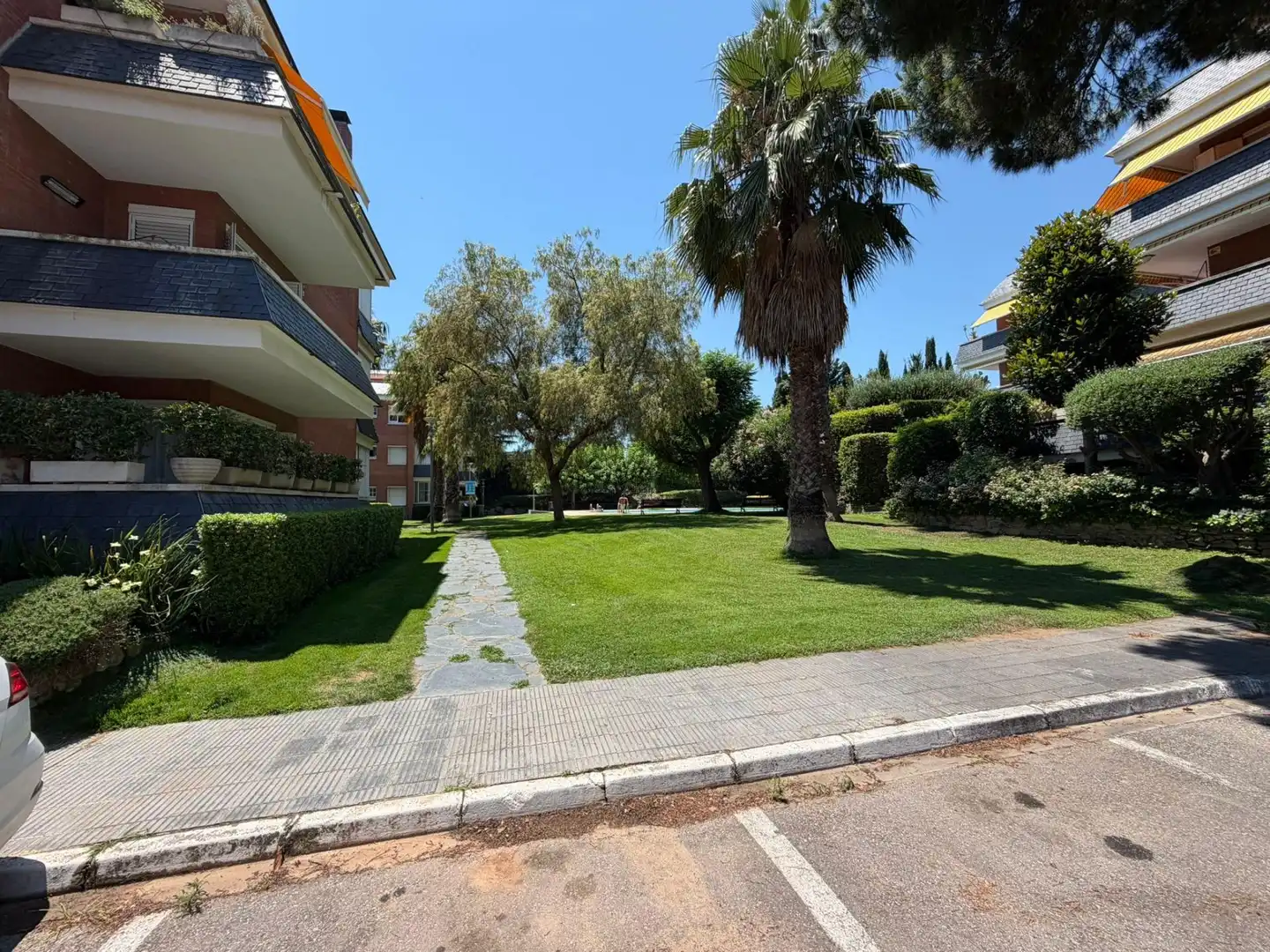 Außenansicht von Wohnung zur Miete in Sant Andreu de Llavaneres mit Heizung, Terrasse und Abstellraum
