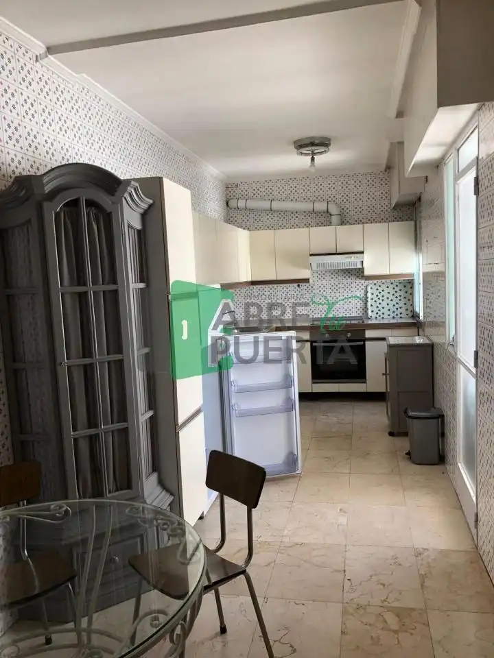 Kitchen of Flat for sale in Ourense Capital   with Heating, Terrace and Storage room