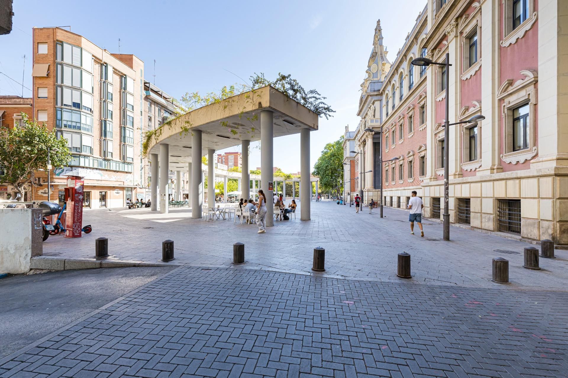 Vista exterior de Piso en venta en  Murcia Capital con Calefacción, Trastero y Balcón