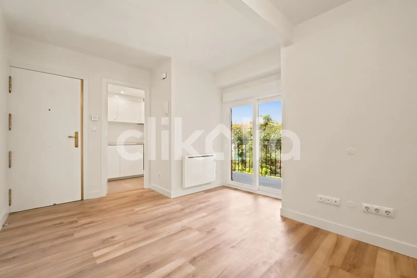 Sala de estar de Piso de alquiler en Madrid con Calefacción y Terraza