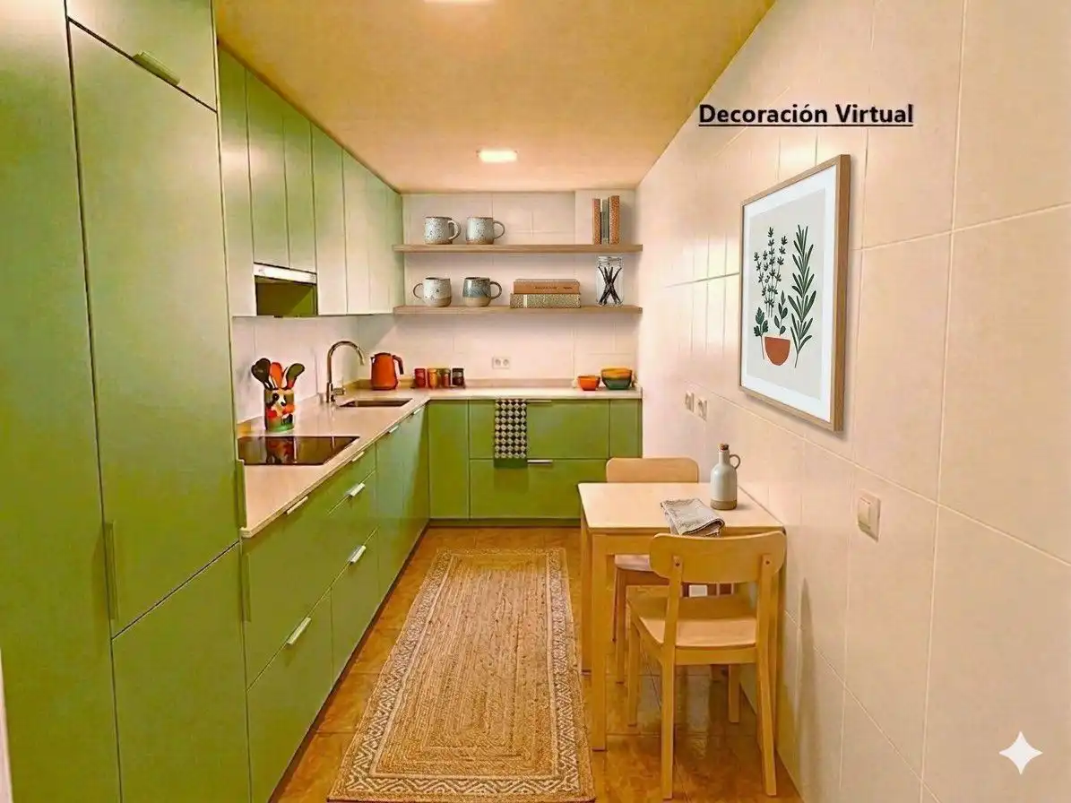 Cocina de Piso en venta en La Roda con Calefacción y Trastero