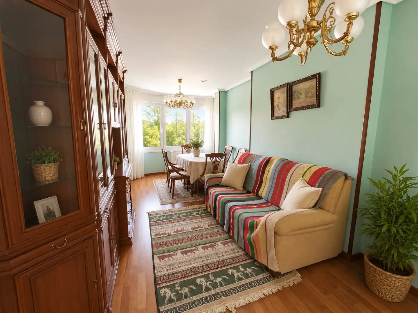 Sala de estar de Piso en venta en Palencia con Calefacción y Amueblado