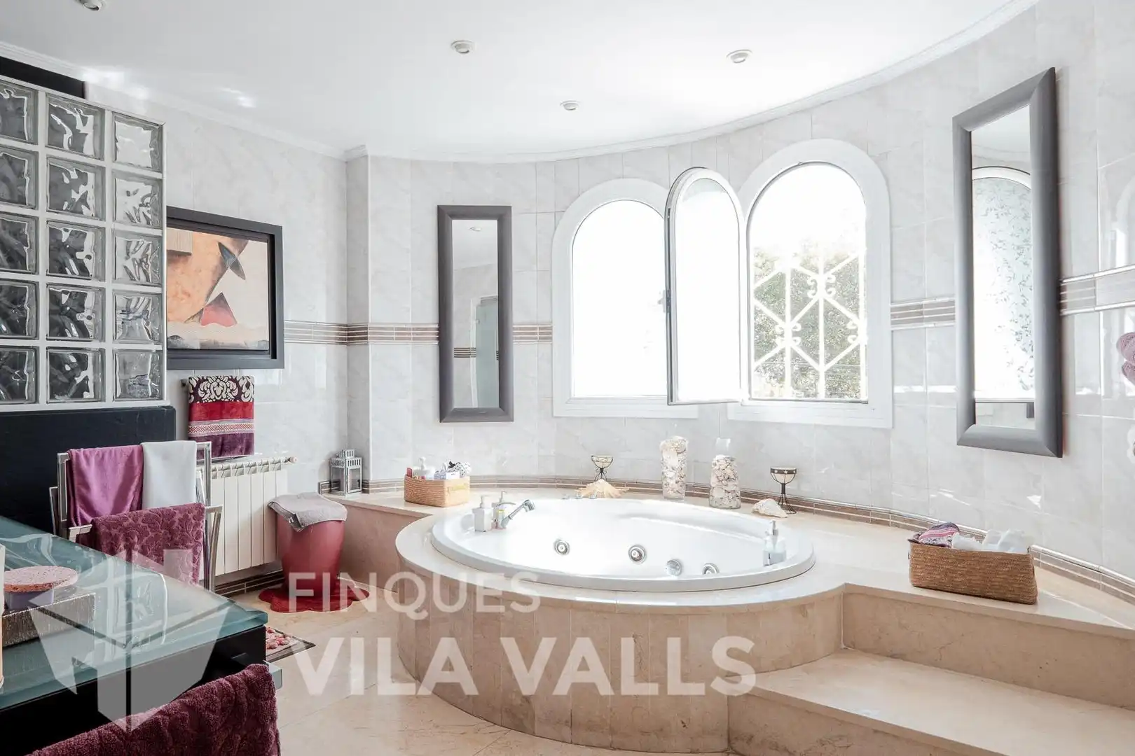 Baño de Casa o chalet en venta en Caldes de Montbui con Aire acondicionado, Jardín privado y Terraza