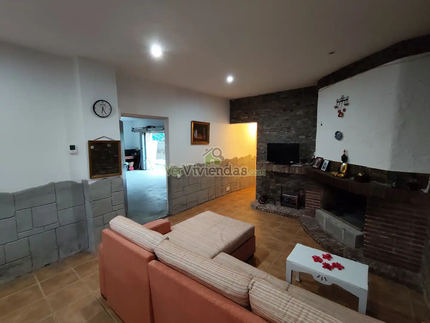 Sala d'estar de Casa o xalet en venda en Piera amb Aire condicionat, Calefacció i Jardí privat