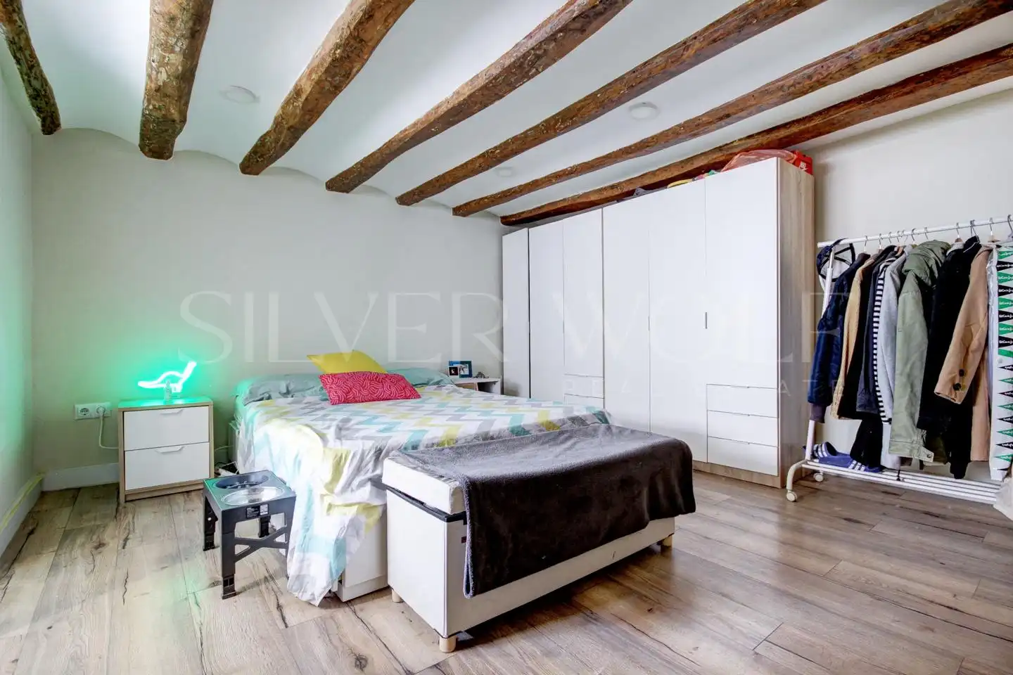 Dormitori de Dúplex en venda en Vilanova i la Geltrú amb Calefacció, Parquet i Terrassa