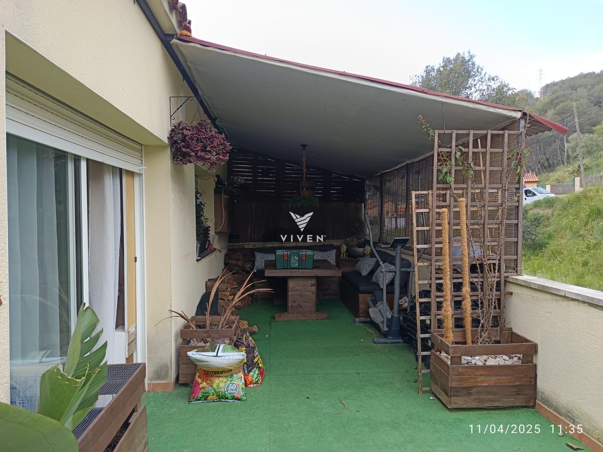 Terrace of Single-family semi-detached for sale in Olivella  with Heating, Private garden and Terrace