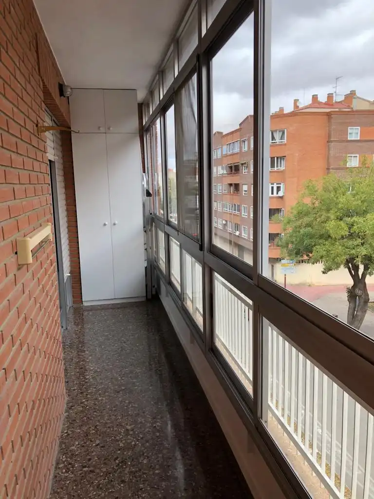 Terrasse von Wohnung zur Miete in Albacete mit Heizung, Möbliert und Balkon