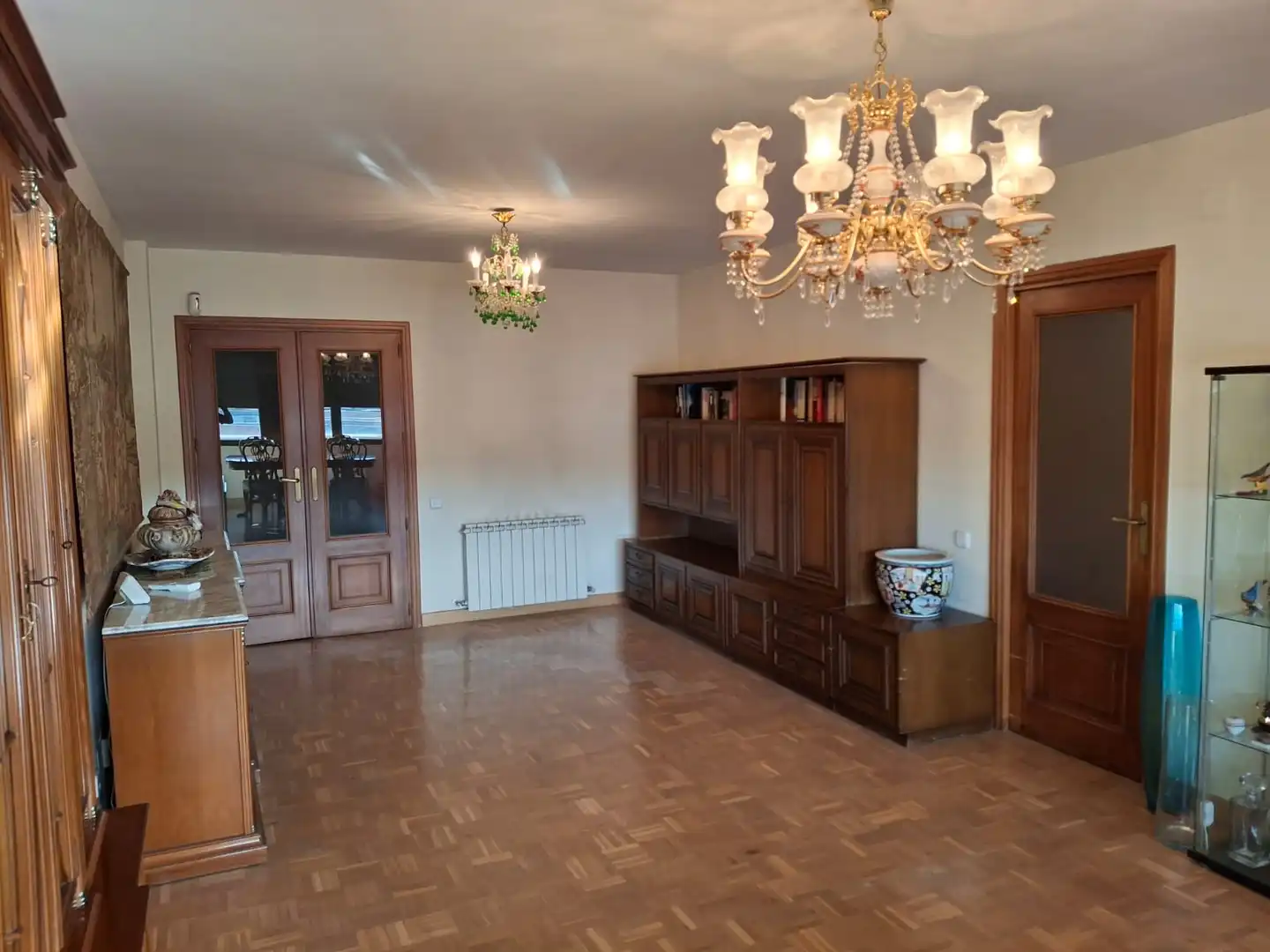 Sala de estar de Piso en venta en Móstoles con Aire acondicionado, Calefacción y Parquet