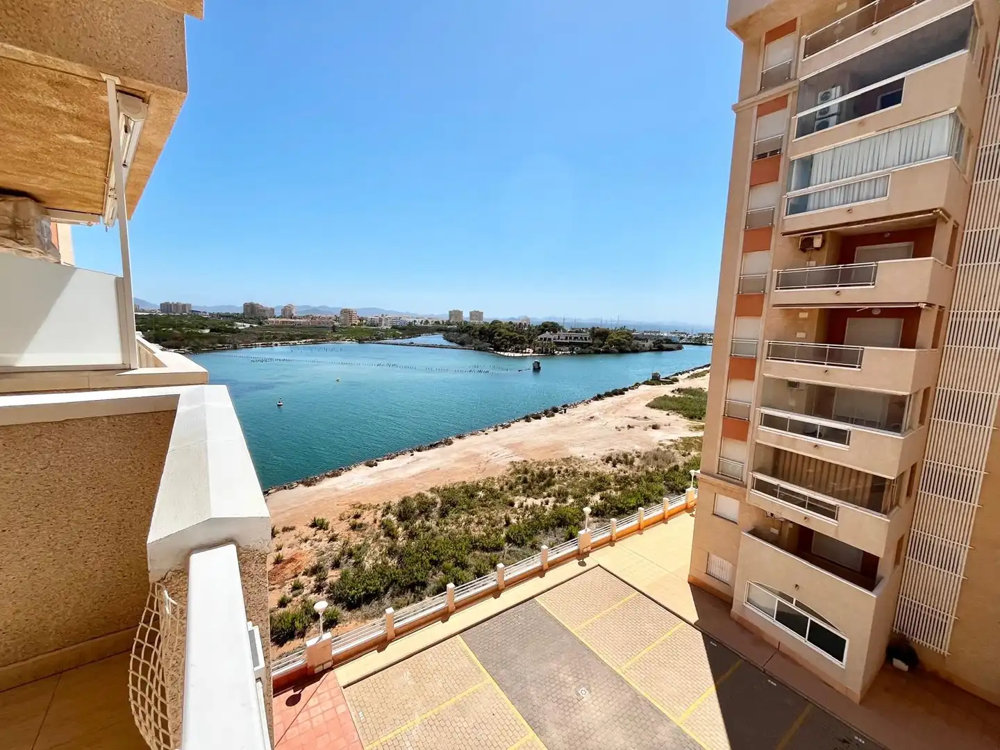 Exterior view of Apartments for rent in La Manga del Mar Menor  with Heating, Terrace and Furnished